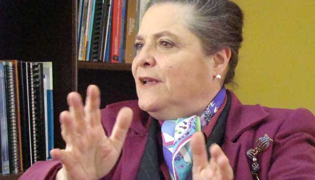 Clara López Obregón, candidata presidencial