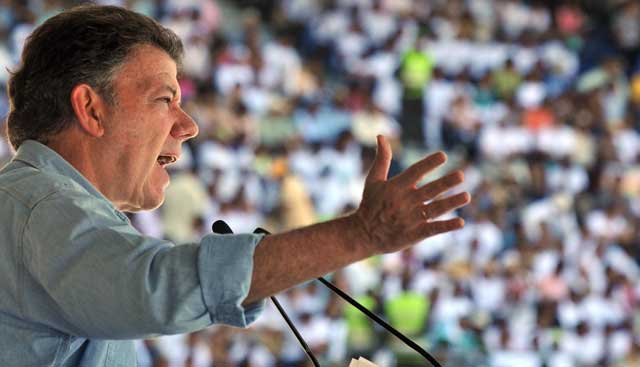 Acuerdo para la prosperidad de Santos será en medio del paro en Arauca