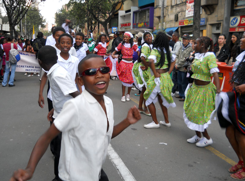 Afrocolombianos celebran cumpleaños de Bogotá