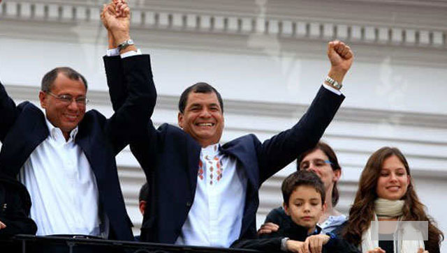 El triunfo de Correa en Ecuador