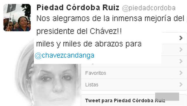 La alegría de Piedad