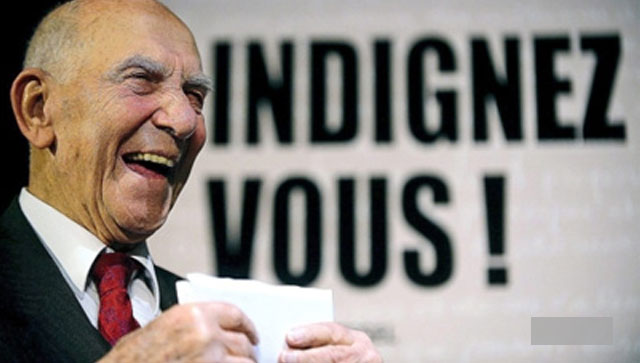 El abuelo que movió a la juventud a indignarse