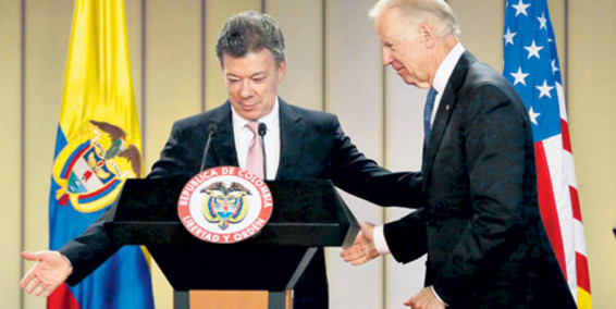 Insistiendo en la paz de Colombia.