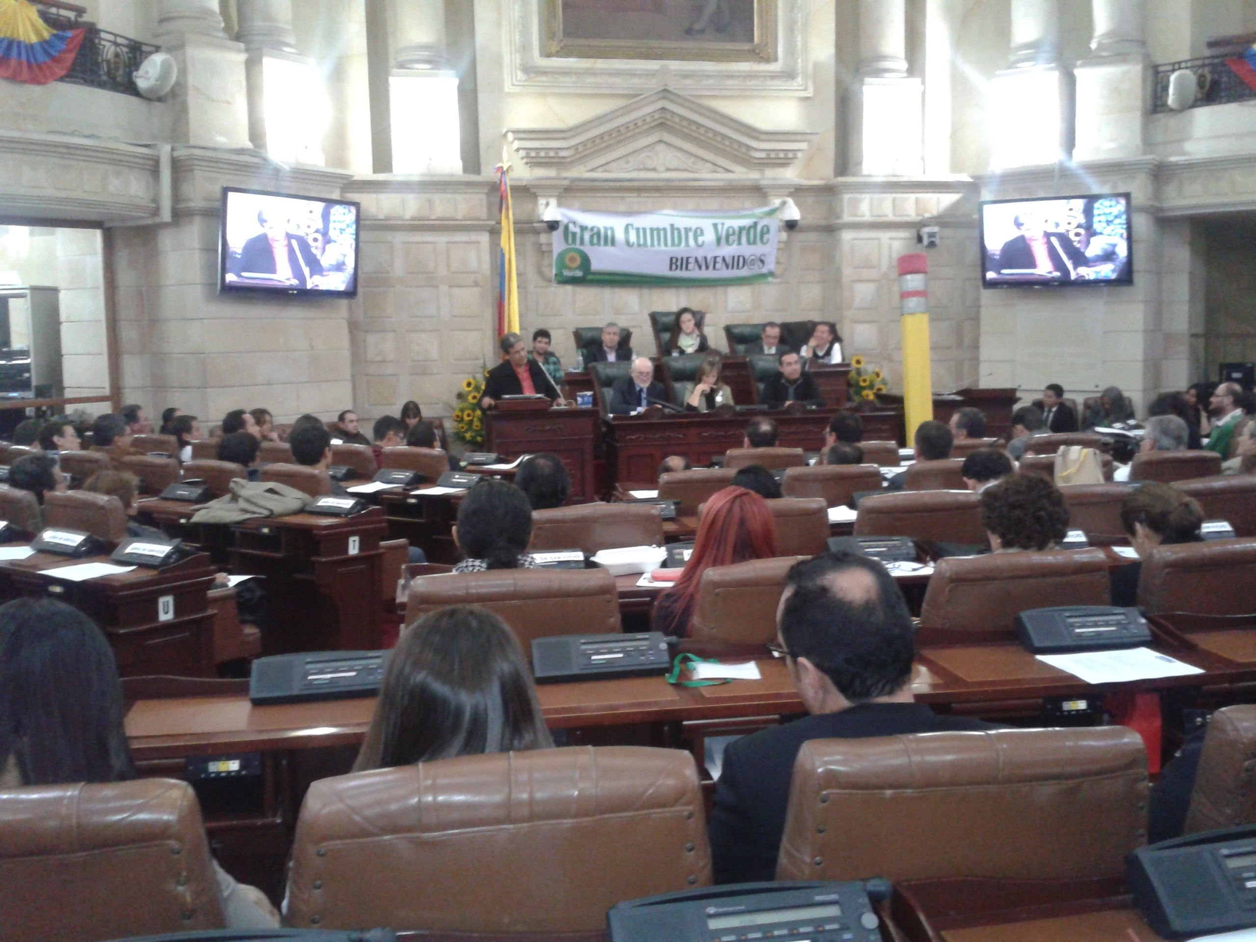 Cumbre Verde: “Un partido  democrático  y conectado con la  realidad”