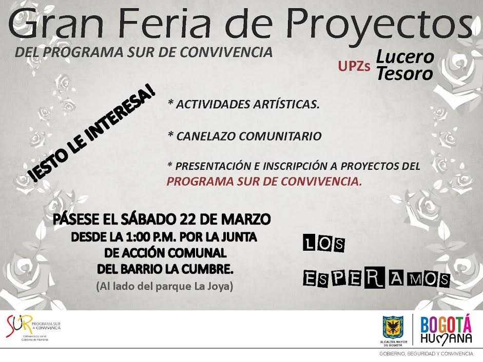 Programas para promover la convivencia y mejorar la calidad de vida