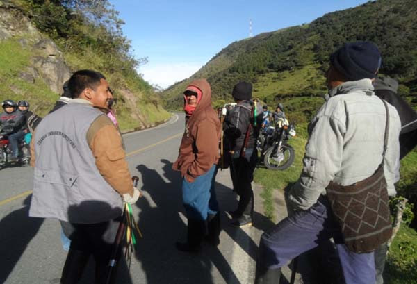 Los grupos armados le sirve al mismo modelo dominante que despoja a los pueblos originarios