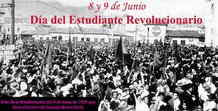 8 y 9 de junio día del estudiante caido