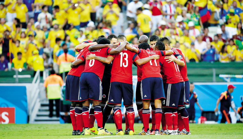 La Selección Colombia también juega por la reconciliación