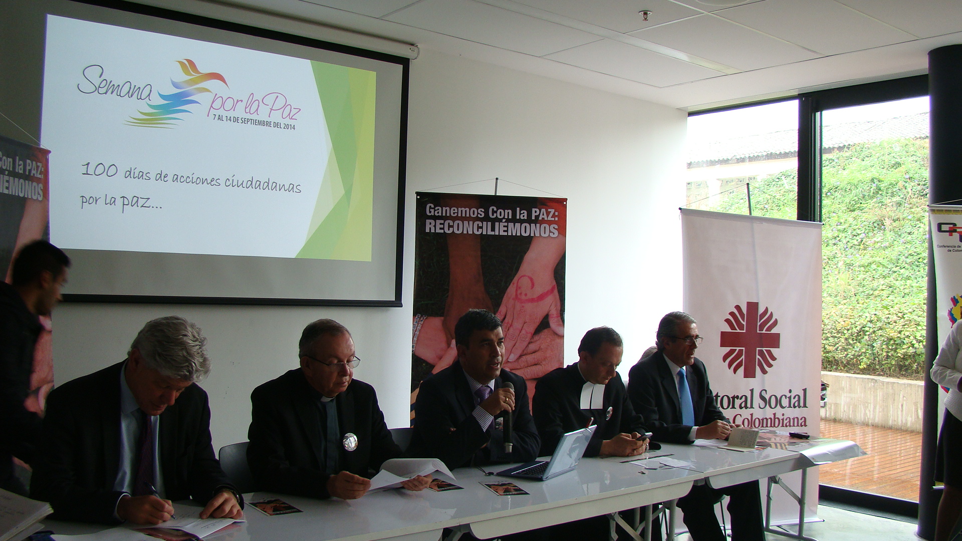 Lanzamiento de  «Semana por la Paz 2014»