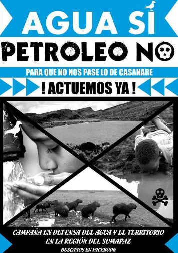 Campaña en defensa del agua y del territorio en la región del Sumapaz