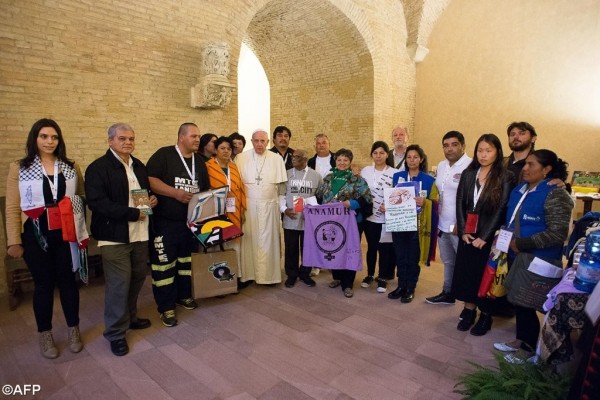 Declaración final Encuentro Mundial Movimientos Populares