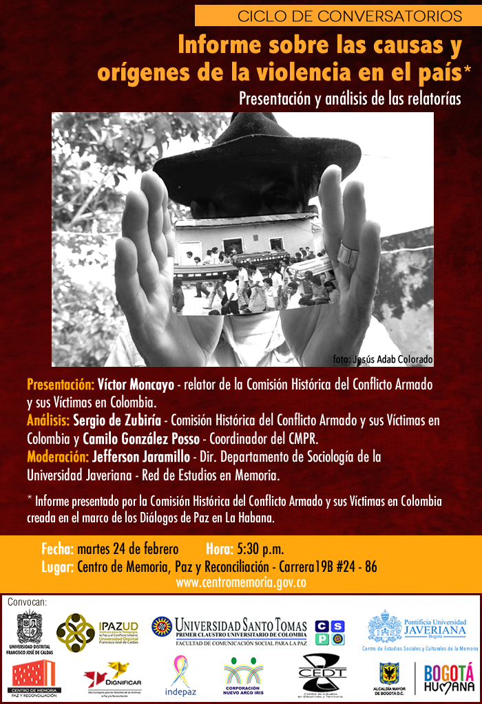 CONVERSATORIO INFORME SOBRE LAS CAUSAS Y ORÍGENES DE LA VIOLENCIA EN EL PAÍS