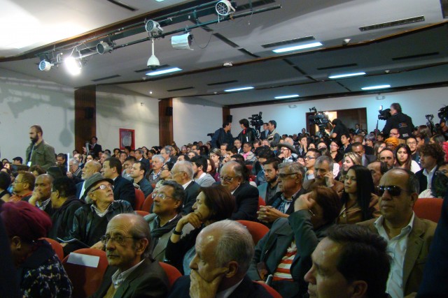 Foto CNAI/ Inicio del Encuentro Nacional de Paz, en el Congreso de la República, Auditorio Luis Guillermo Vélez. 22 de Julio 2015