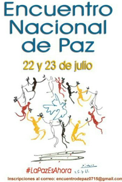 Convocatoria al Encuentro Nacional de Paz