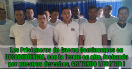 Protesta en cárceles colombianas finalizará cuando hayan gestos recíprocos de paz