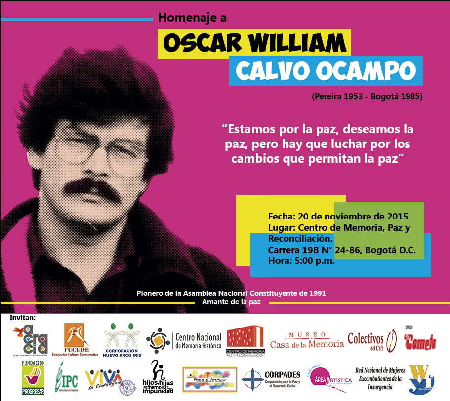 Oscar William somos todos y todas