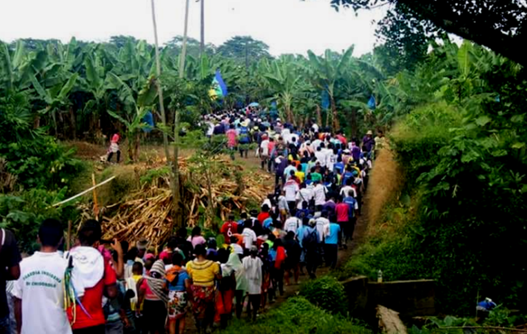 Minga regional agraria, campesina, étnica y popular- Comunicado No. 001