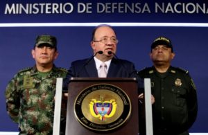 Foto: Portal TeleSur/ Ministro de Defensa, Luis Carlos Villegas, expresó que detrás de las mingas agrarias está el ELN.