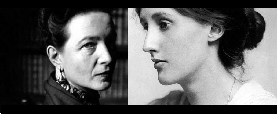 Virginia Woolf y Simone de Beavoir luchadoras por la igualdad de derechos