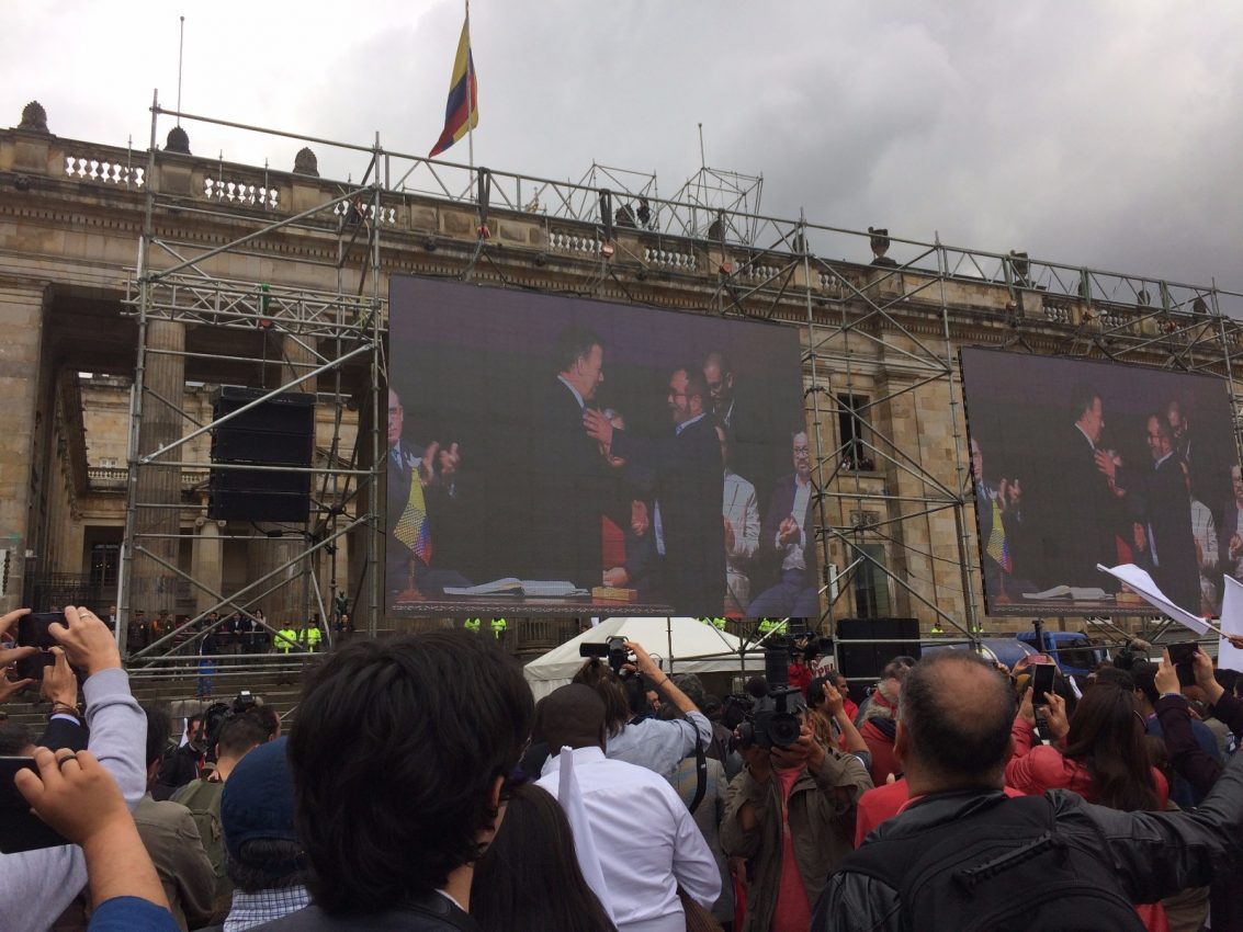 “Que la palabra sea la única arma de los colombianos» Timoleón Jiménez