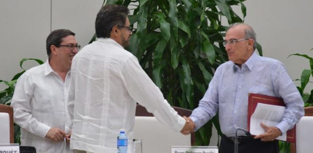 Foto: Oficina del Alto Comisionado para la Paz/ Alcance del Nuevo Acuerdo/ Noviembre 12 de 2016