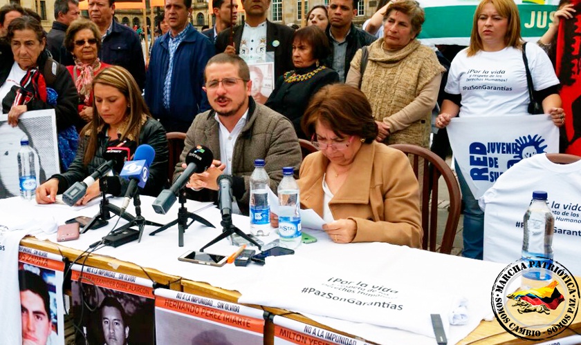 Marcha Patriótica se reunirá con la Comisión de Garantías de Seguridad