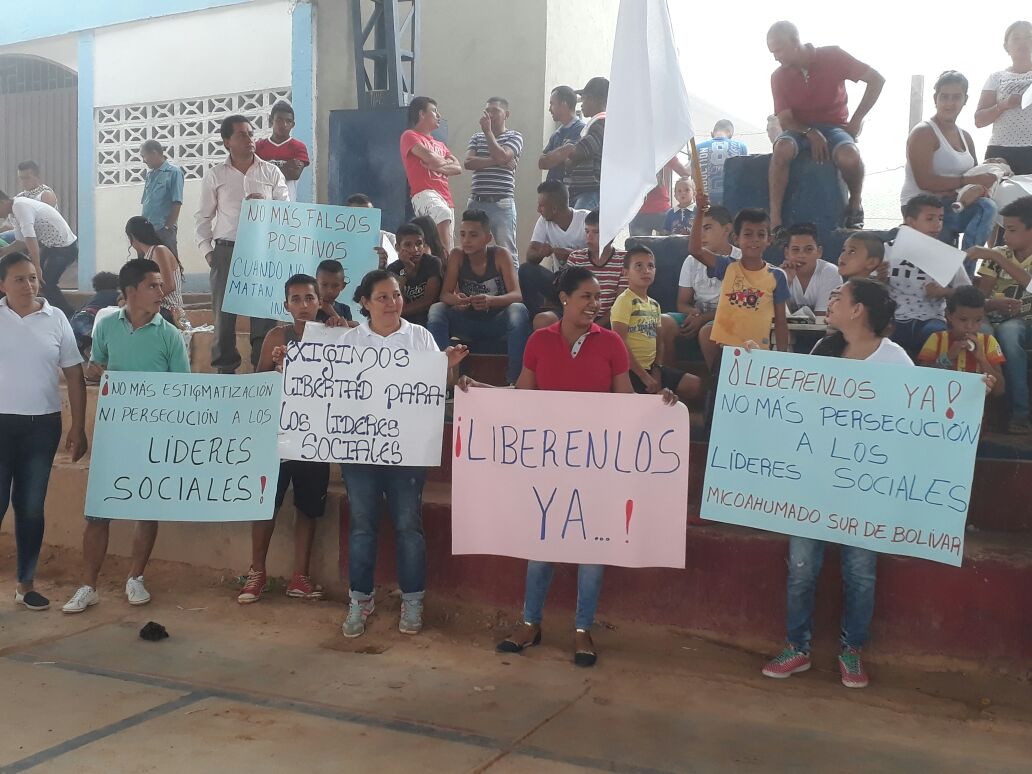 Pobladores de Micoahumado exigen respeto por los derechos humanos