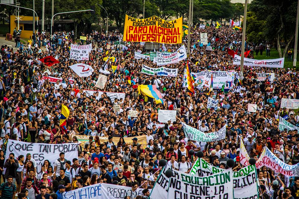 Los logros del movimiento estudiantil y profesoral del 2018: retos y  perspectivas en defensa de la educación pública en Colombia