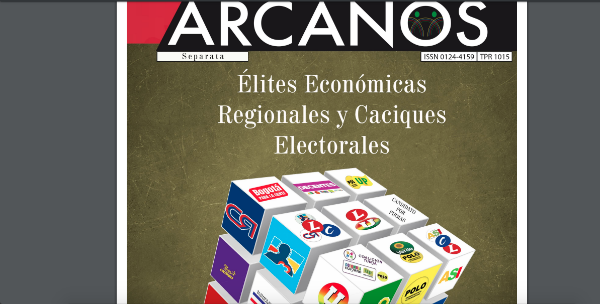 Revista Arcanos -Separata Élites Económicas Regionales  y Caciques Electorales-