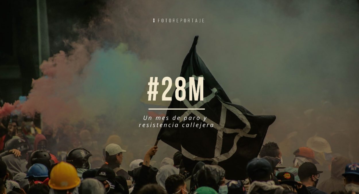 Un mes de paro y resistencia callejera: fotoreportaje.